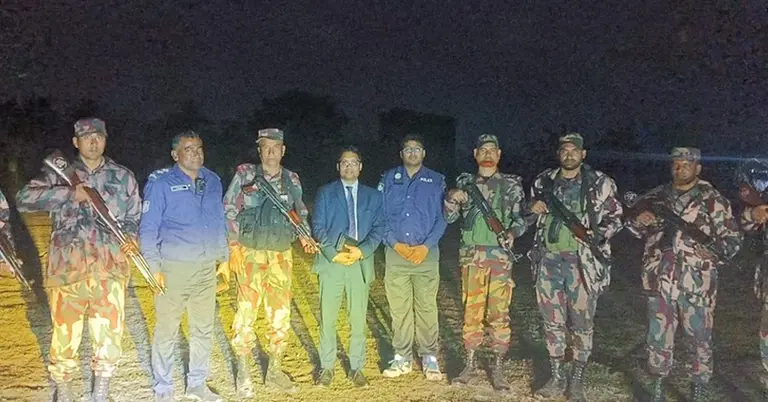 যৌথবাহিনীর অভিযান